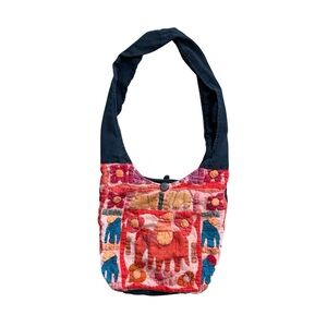 Earth Divas Fair Trade 100% Cotton Printed Shoulder Bag